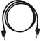 TipTop Audio Stackable Shielded 3.5mm Eurorack Patch Cable (Black, 35.4", Single)