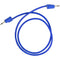 TipTop Audio Stackable Shielded 3.5mm Eurorack Patch Cable (Blue, 29.5", Single)
