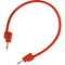 TipTop Audio Stackable Shielded 3.5mm Eurorack Patch Cable (Red, 11.8", Single)