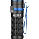 Olight Baton 4 Rechargeable Flashlight (Black)