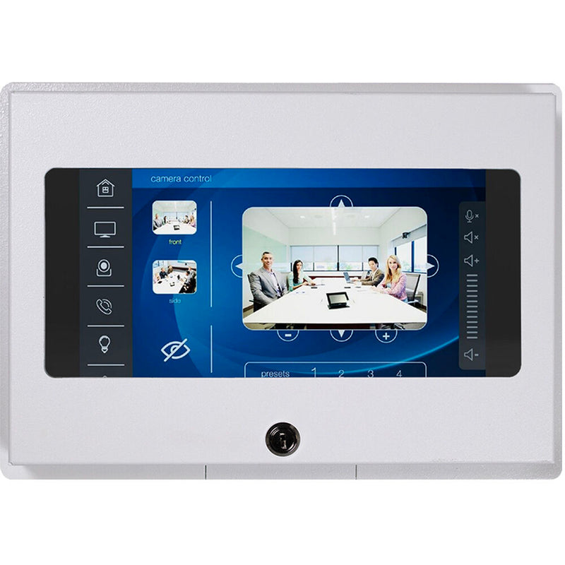 FSR 2-Gang Touchscreen Wall Box with Locking Cover and Window (White)