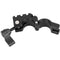 CAMVATE 19mm Rod Clamp with Anti-Twist Accessory Mounting (Black Locking Lever)