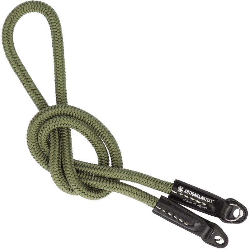 Artisan & Artist ACAM-301N Silk Cord Strap (Khaki, 38.6")