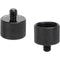 CAMVATE 5/8"-27 Female to 1/4"-20 Male Mic Stand Thread Adapter (2-Pack)