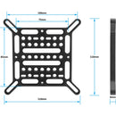 CAMVATE Multipurpose Cheese Plate with 75 x 75mm & 100 x 100mm VESA Mounts