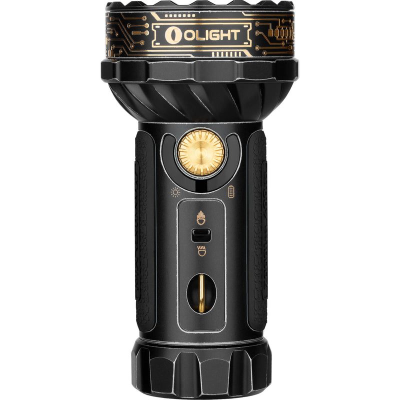 Olight Marauder Mini Rechargeable Flashlight (Golden Black)