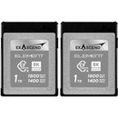 Exascend 1TB Element Series CFexpress Type B Memory Card (2-Pack)