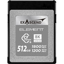Exascend 512GB Element Series CFexpress Type B Memory Card (2-Pack)