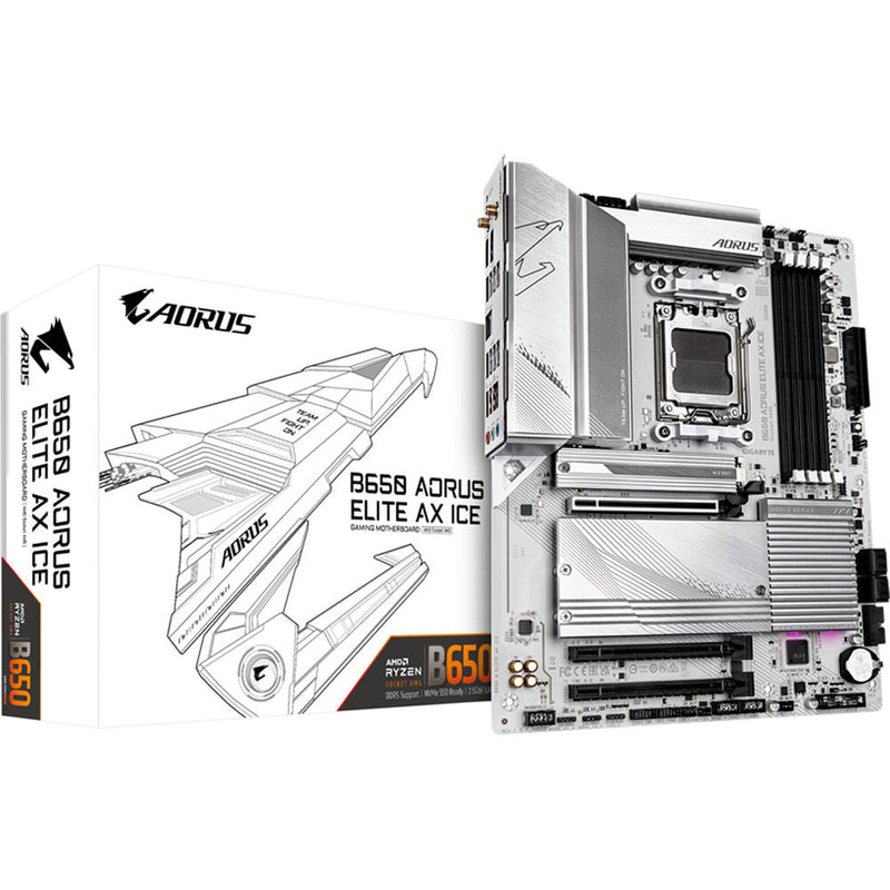 Gigabyte B650 AORUS ELITE AX ICE AM5 ATX Motherboard