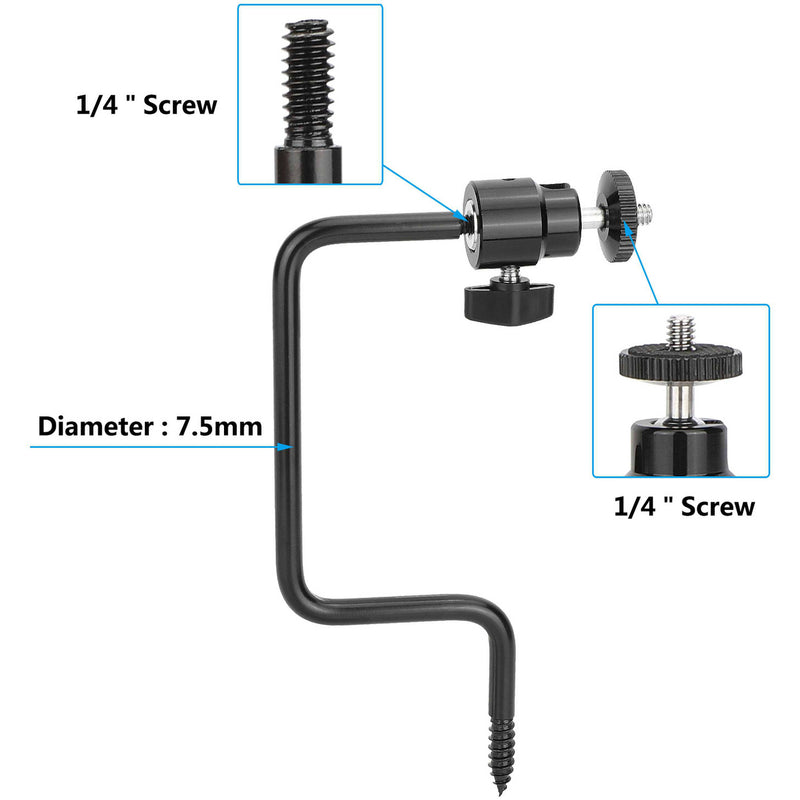 CAMVATE Trail Camera Tree Mount with Mini Ball Head
