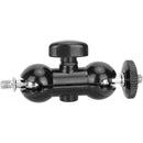 CAMVATE Mini Ball Joint Extension Arm with 1/4"-20 Mounting Screw (Black Locking Lever)