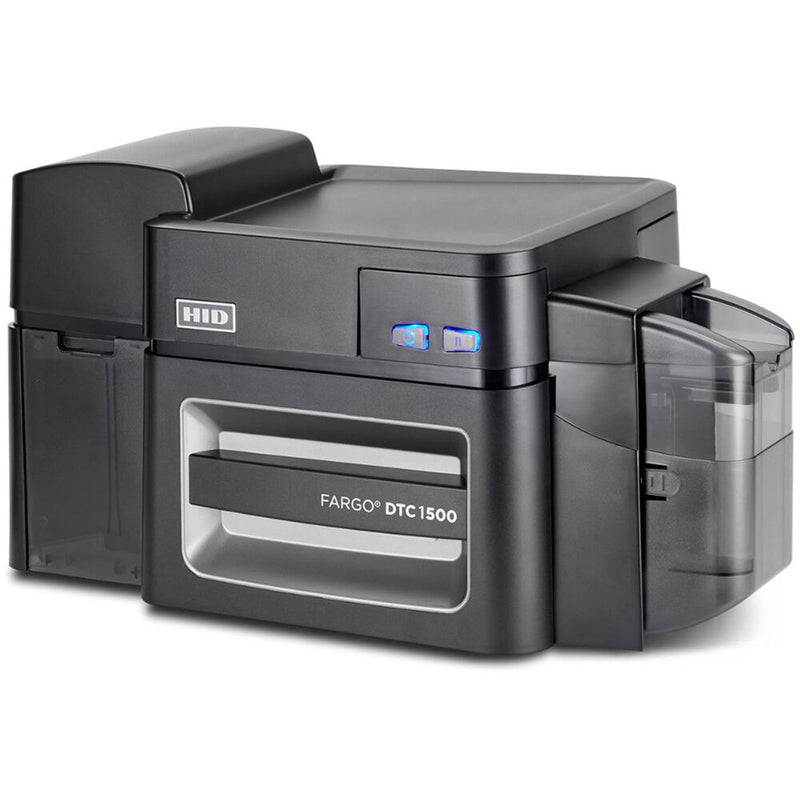 Fargo DTC1500 Dual-Sided ID Card Printer (USB, Ethernet and Internal Print Server)