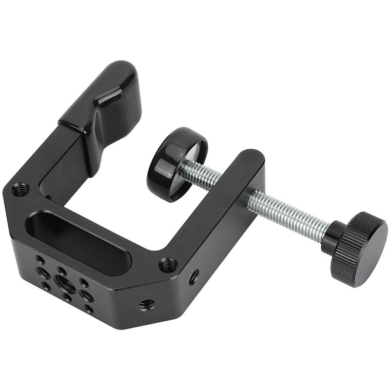 CAMVATE C-Clamp with Multiple 1/4"-20 and 3/8"-16 Threads (2.25" Throat Depth)