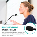 Movo Photo GM-5 Cardioid USB Gooseneck Microphone (18")