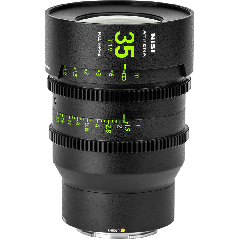 NiSi ATHENA PRIME 35mm T1.9 Full-Frame Lens (E Mount)