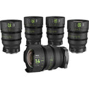 NiSi ATHENA PRIME T2.4/1.9 Full-Frame 5-Lens Kit (L Mount, Drop-In Filter)