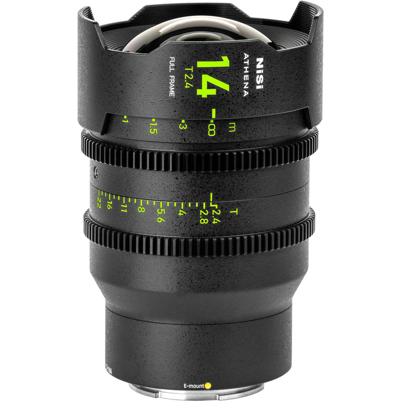 NiSi ATHENA PRIME T2.4/1.9 Full-Frame 5-Lens Kit (E Mount)