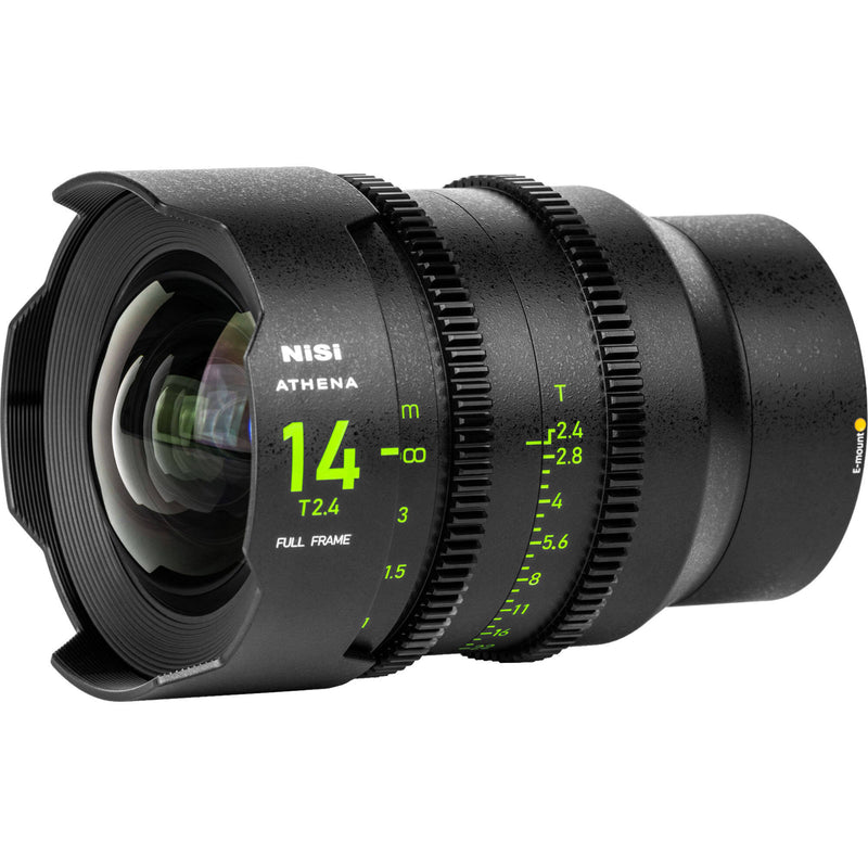 NiSi ATHENA PRIME T2.4/1.9 Full-Frame 5-Lens Kit (E Mount)