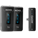 Movo Photo WMX-2-L-DUO 2-Person Wireless Microphone System for iOS Devices (2.4 GHz)
