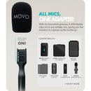 Movo Photo WMX-HM Handle for Wireless Microphones