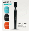 Movo Photo WMX-HM Handle for Wireless Microphones
