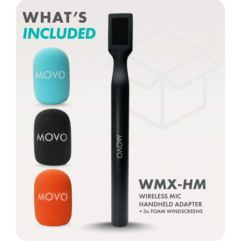 Movo Photo WMX-HM Handle for Wireless Microphones