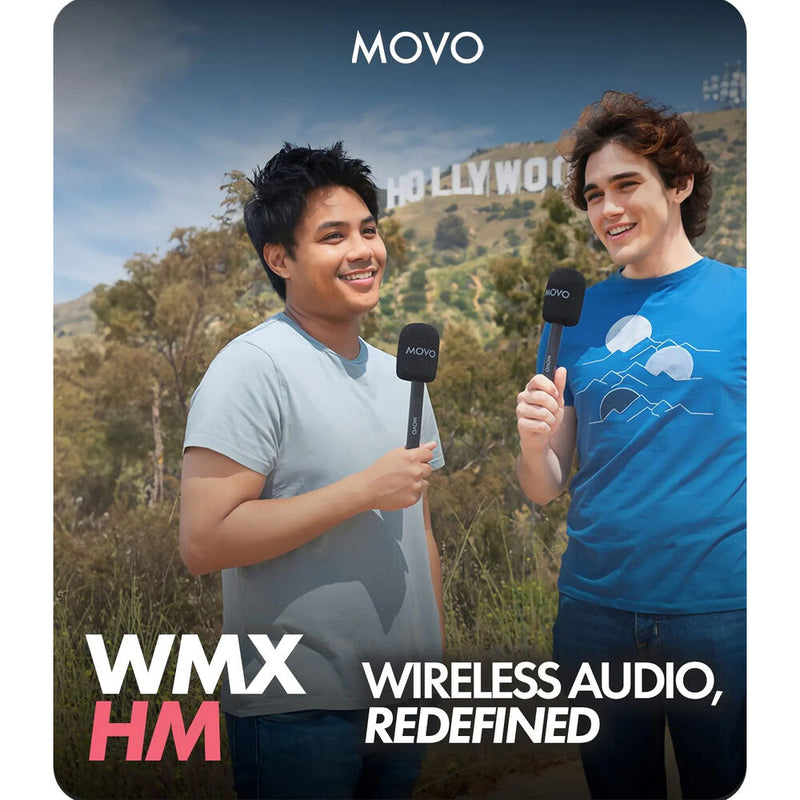 Movo Photo WMX-HM Handle for Wireless Microphones