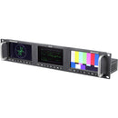 Elvid StudioVision Triple 5" Full HD Rackmount Monitor
