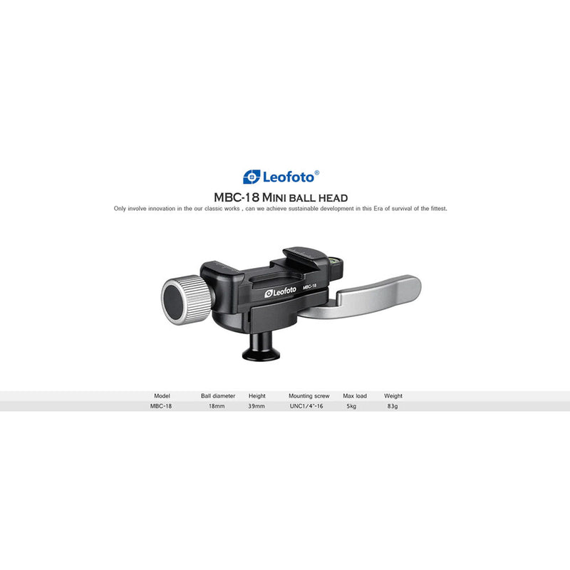 Leofoto Multipurpose Clamp Kit with DC-12, MBC-18, and PC-90II