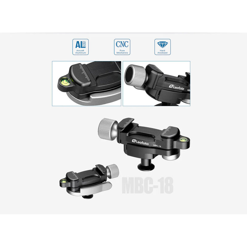 Leofoto Multipurpose Clamp Kit with DC-12, MBC-18, and PC-90II