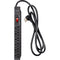 Watson 6-Outlet Surge Protector (1200 Joules, Black)
