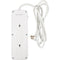 Watson 8-Outlet Surge Protector with USB (2450 Joules, White)