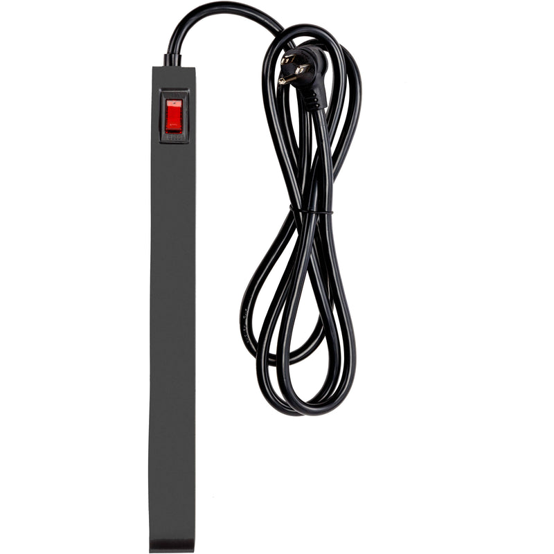 Watson 6-Outlet Surge Protector with USB (450 Joules, Black)