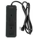 Watson 8-Outlet Surge Protector with USB (2450 Joules, Black)
