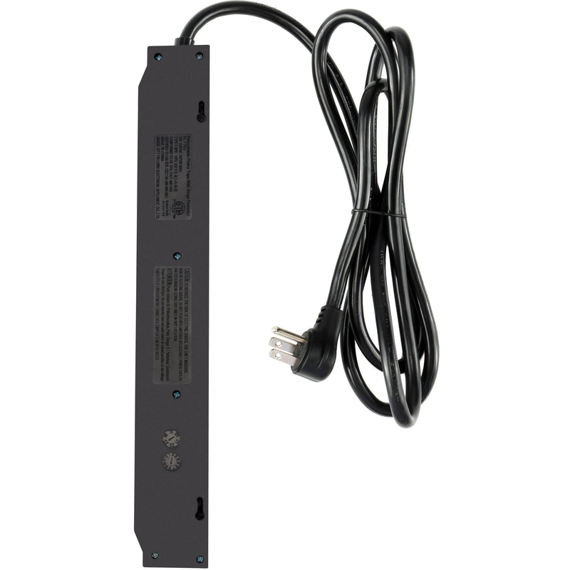 Watson 7-Outlet Surge Protector (1200 Joules, Black)