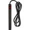 Watson 10-Outlet Surge Protector with USB (2450 Joules, Black)