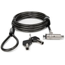 Rocstor Rocbolt C22 Slim Security Cable With Key Lock and 2 Keys (6', TAA)