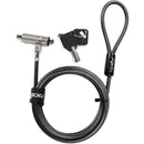 Rocstor Rocbolt C22 Slim Security Cable With Key Lock and 2 Keys (6', TAA)