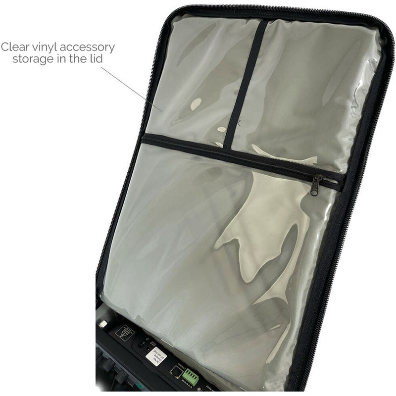 PortaBrace Wheeled Backpack Camera Case for PTZ Cameras