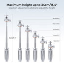 K&F Concept Desktop Tripod with Bluetooth (Silver)