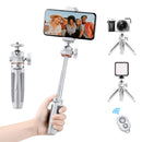 K&F Concept Desktop Tripod with Bluetooth (Silver)