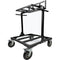 On-Stage Speaker Field Steel Cart (Black)