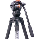 Miller Versa CXV2 Fluid Head, Solo 75 2-Stage Aluminum Tripod & Soft Case Kit