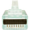 Simply45 Cat 6 Unshielded RJ45 Pass-Through Modular Plug (100-Piece Jar)