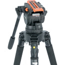 Miller Versa CXV10 Head, Solo-Q 100 2-Stage Carbon Fiber Tripod & Soft Case Kit