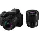 Panasonic Lumix S5 IIX Mirrorless Camera with 20-60mm and 50mm Lenses Kit