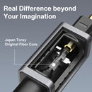 iVANKY Braided Optical TOSLINK Audio Cable (10', Gray/Black)