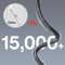 iVANKY Braided Optical TOSLINK Audio Cable (10', Gray/Black)