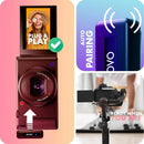Movo Photo Mini DUO 2-Person Wireless Microphone System for 3.5mm TRS Devices (2.4 GHz)