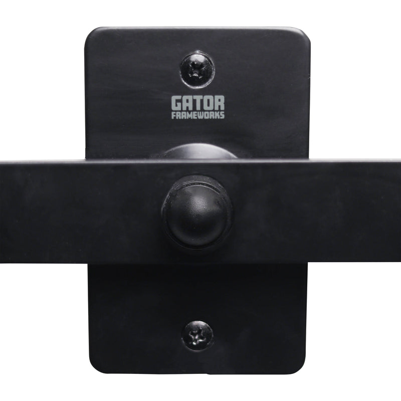 Gator Horizontal Wall Hanger for Trumpet (Black)